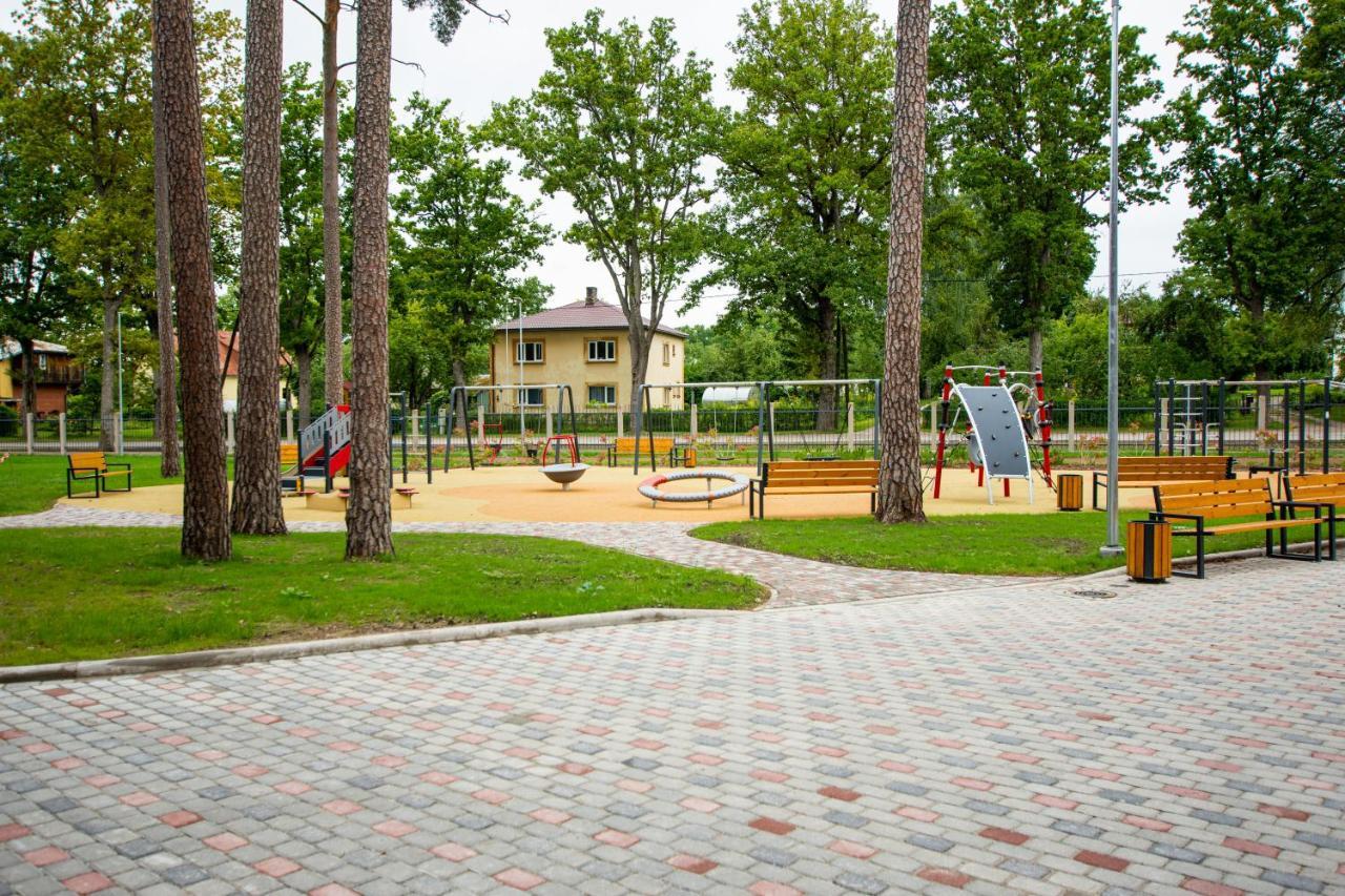 Stadium Hotel Valmiera Exterior foto